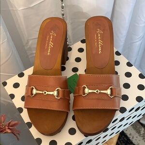 ❤️PRICE DROP❤️Aurelia Women's Tan Slide Sandals (SZ 9)